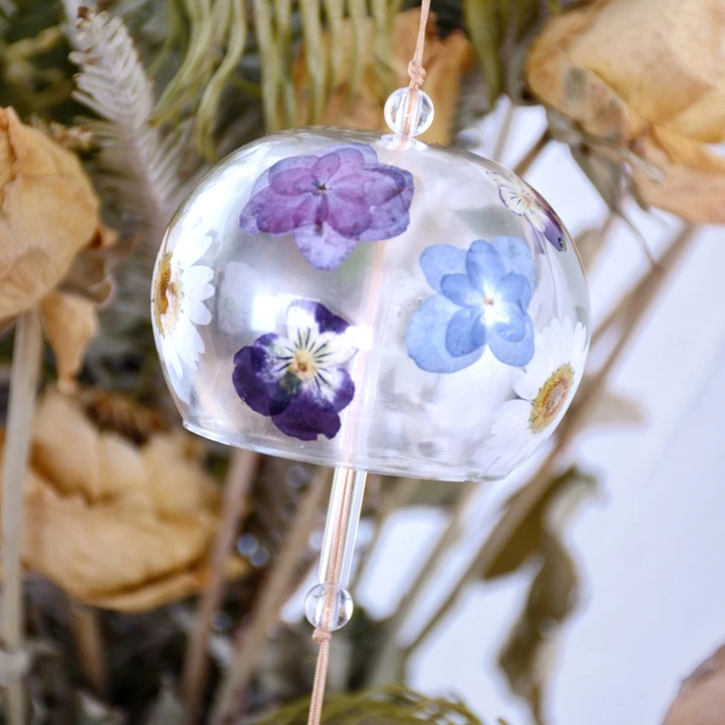 Japanese Wind Chimes Crystal Epoxy Resin Mold Sunny Weather Doll Wind Bell Resin Silicone Mold DIY Craft Casting Mold Create Art