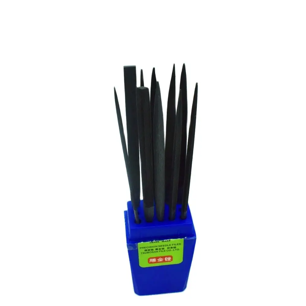 10pcs Jewelry Needle File Set 140mm Stone Hobbies Repair Craft Tool