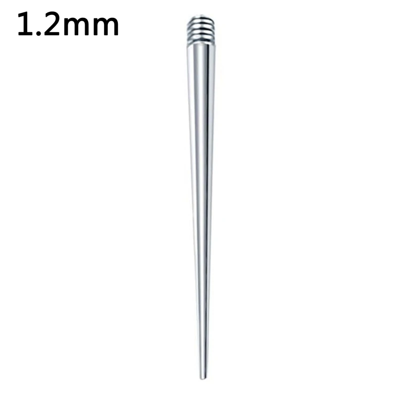 Steel Cone Insertion Pin Rod for Ear/nose/navel/nipples/lip/brow Stretcher Body Piercing Stretch Kit Assistant Tool