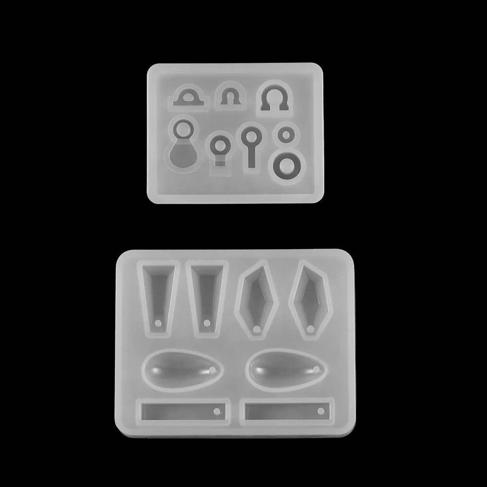 Muti-Style Resin Acrylic Resin Jewelry Tool Silicone Mold Mixed Style Silicone Casting Mold For DIY Jewelry Making Accessories
