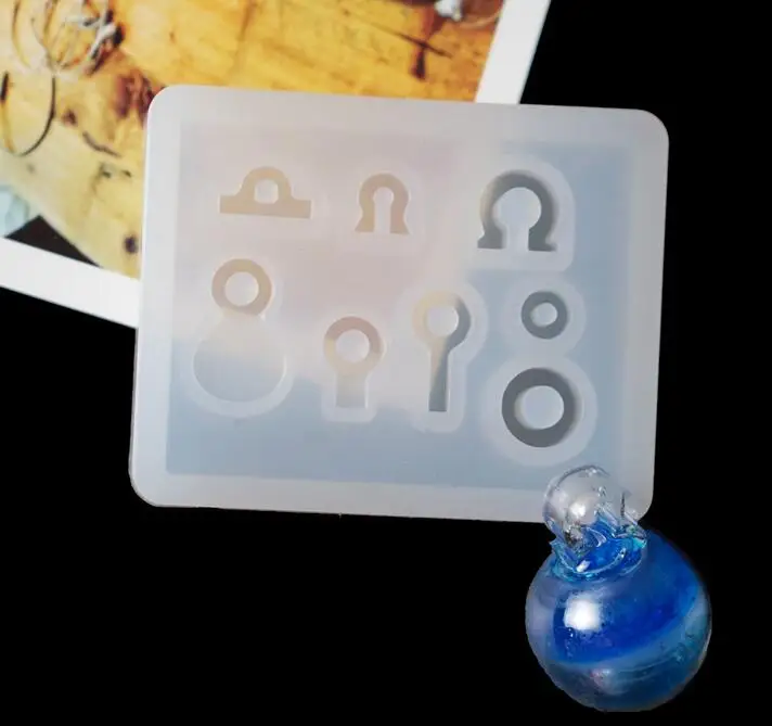 Muti-Style Resin Acrylic Resin Jewelry Tool Silicone Mold Mixed Style Silicone Casting Mold For DIY Jewelry Making Accessories