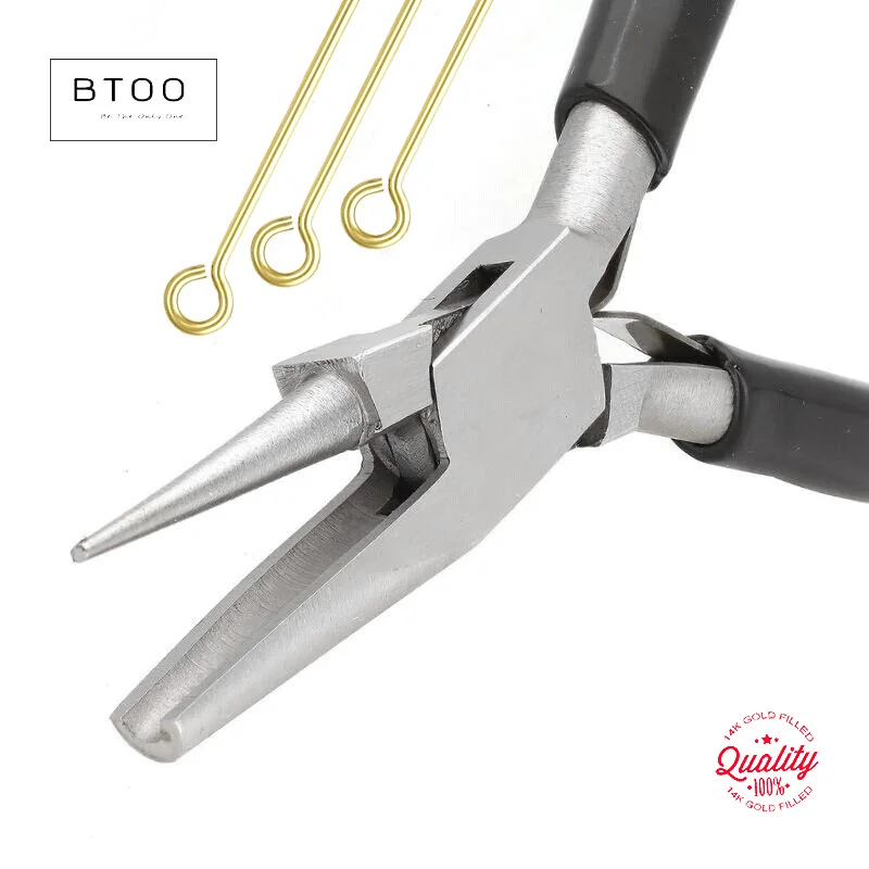 Wire Looping Pliers - Round Nose and Concave - Jewelry Making Tool