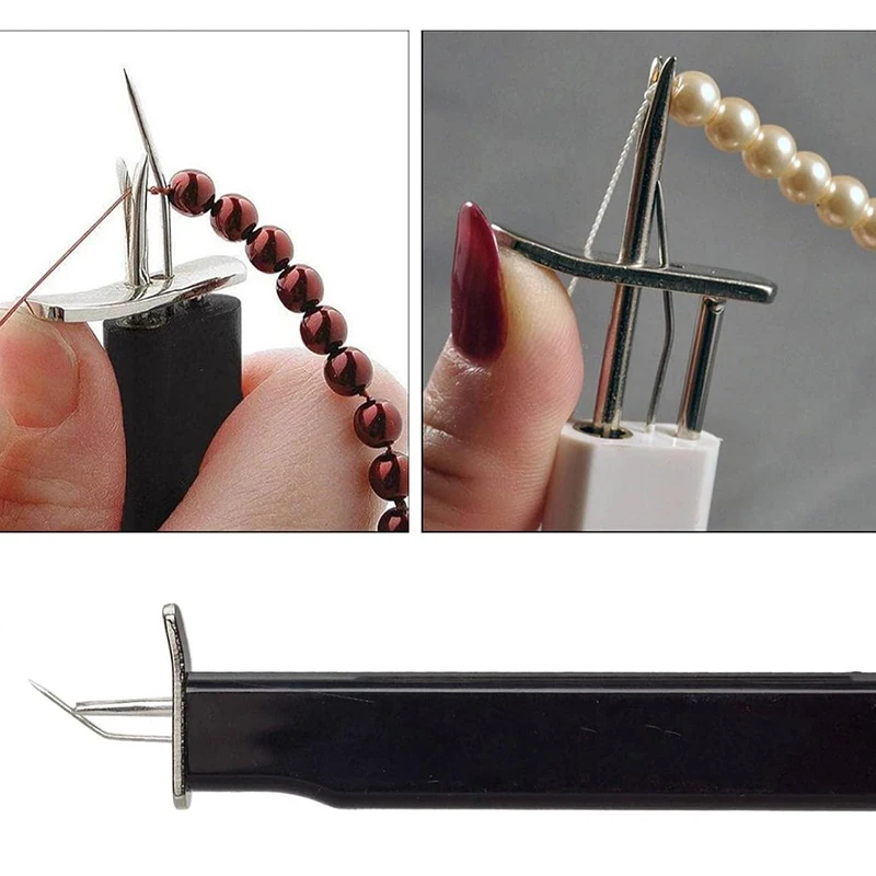 1PCS Decorative Safety Knots For DIY Jewelry Pearl Beading Tool Silk Thread Bead Knotting Craft Jewelry Bracelet Helper Tool