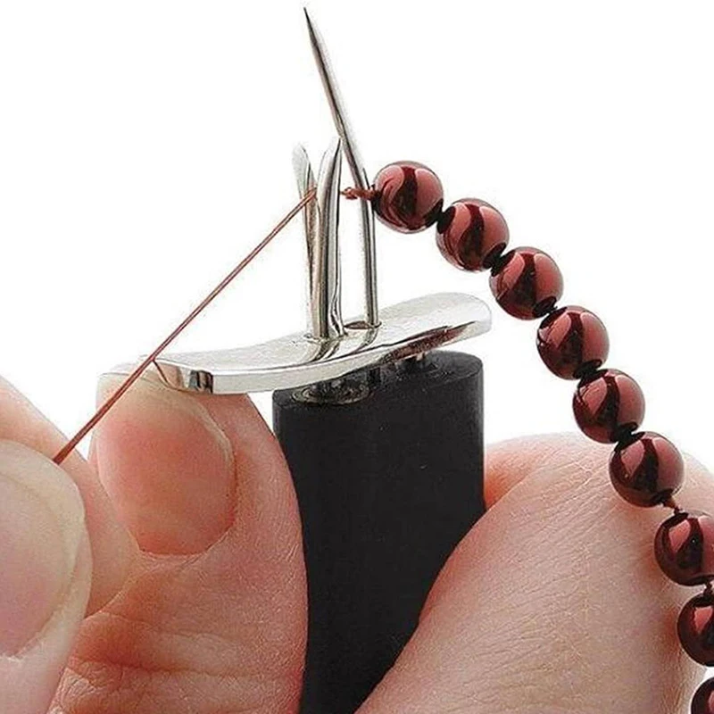 1PCS Decorative Safety Knots For DIY Jewelry Pearl Beading Tool Silk Thread Bead Knotting Craft Jewelry Bracelet Helper Tool