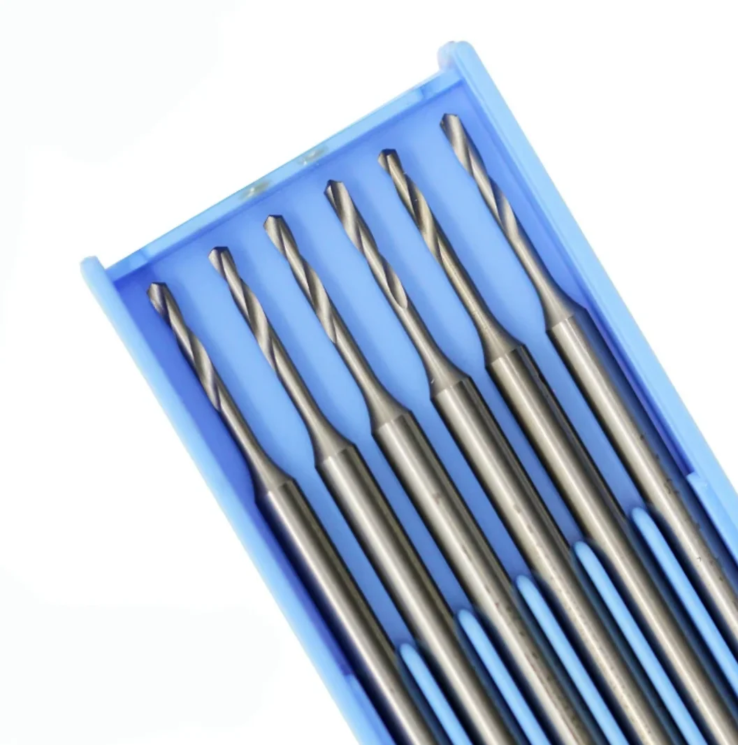 203 Jewelers High-Speed Steel Bur Drill Rotary Tool Kit 2.35mm Shank Jewelry Craft Twist Drill Bit 6PCS