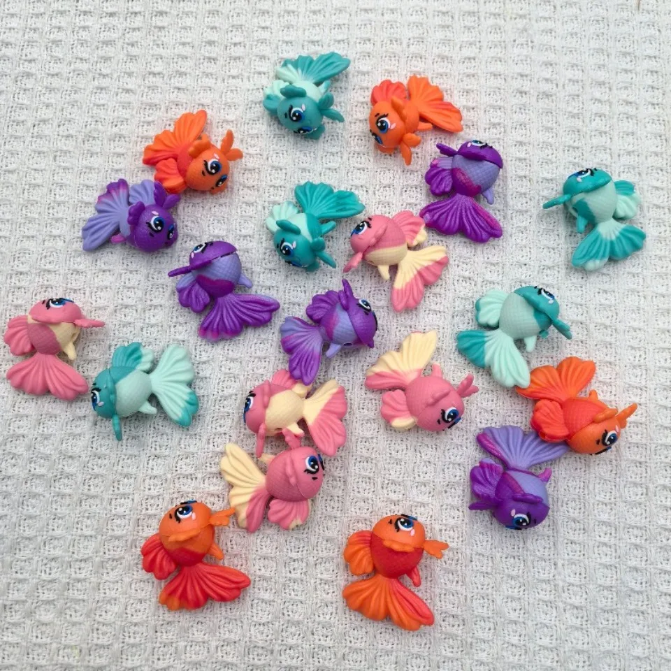 20Pcs 3D Silicone Beads Food Grade Cartoon Focal Beads For Jewelry Making DIY Pen KeyChain Accessories Baby Silicone Beads
