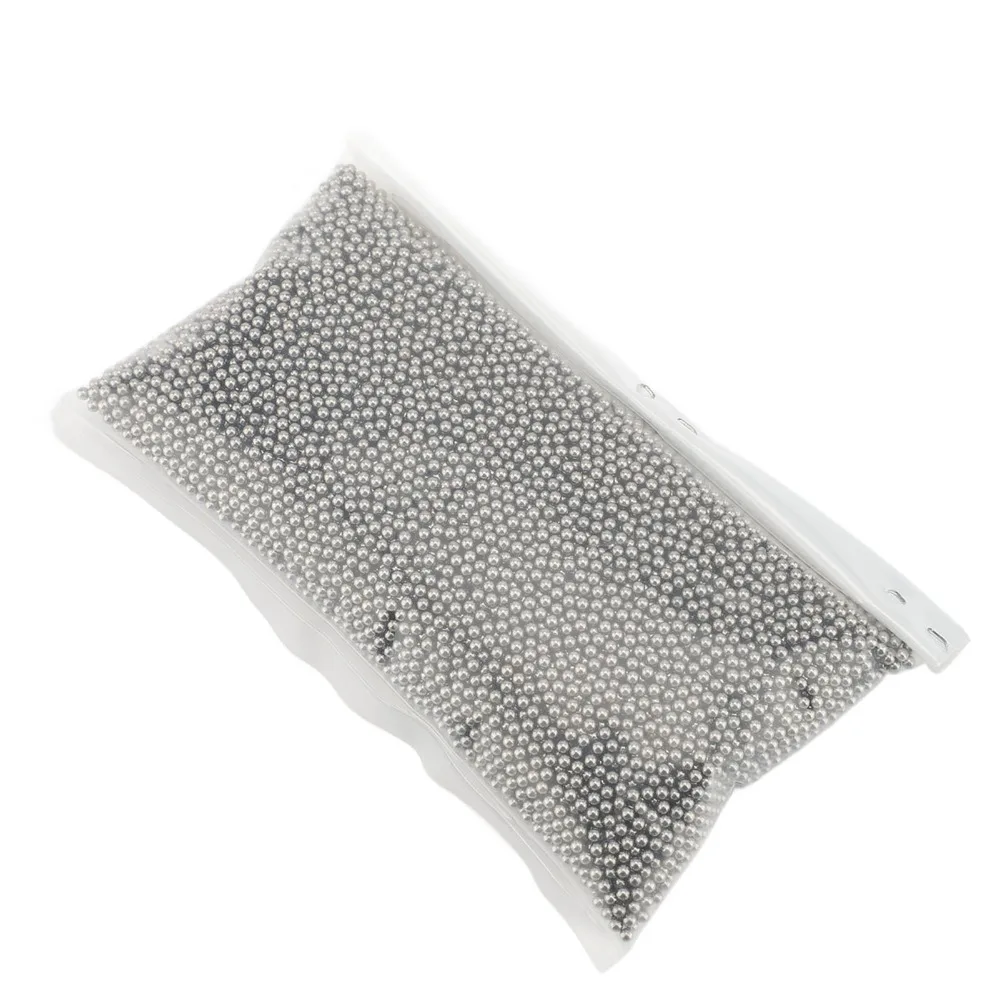 Jewelry Tools Stainless Steel Polishing Beads Round Silver Stainless Steel Beads Polishing Balls Jewelry Making
