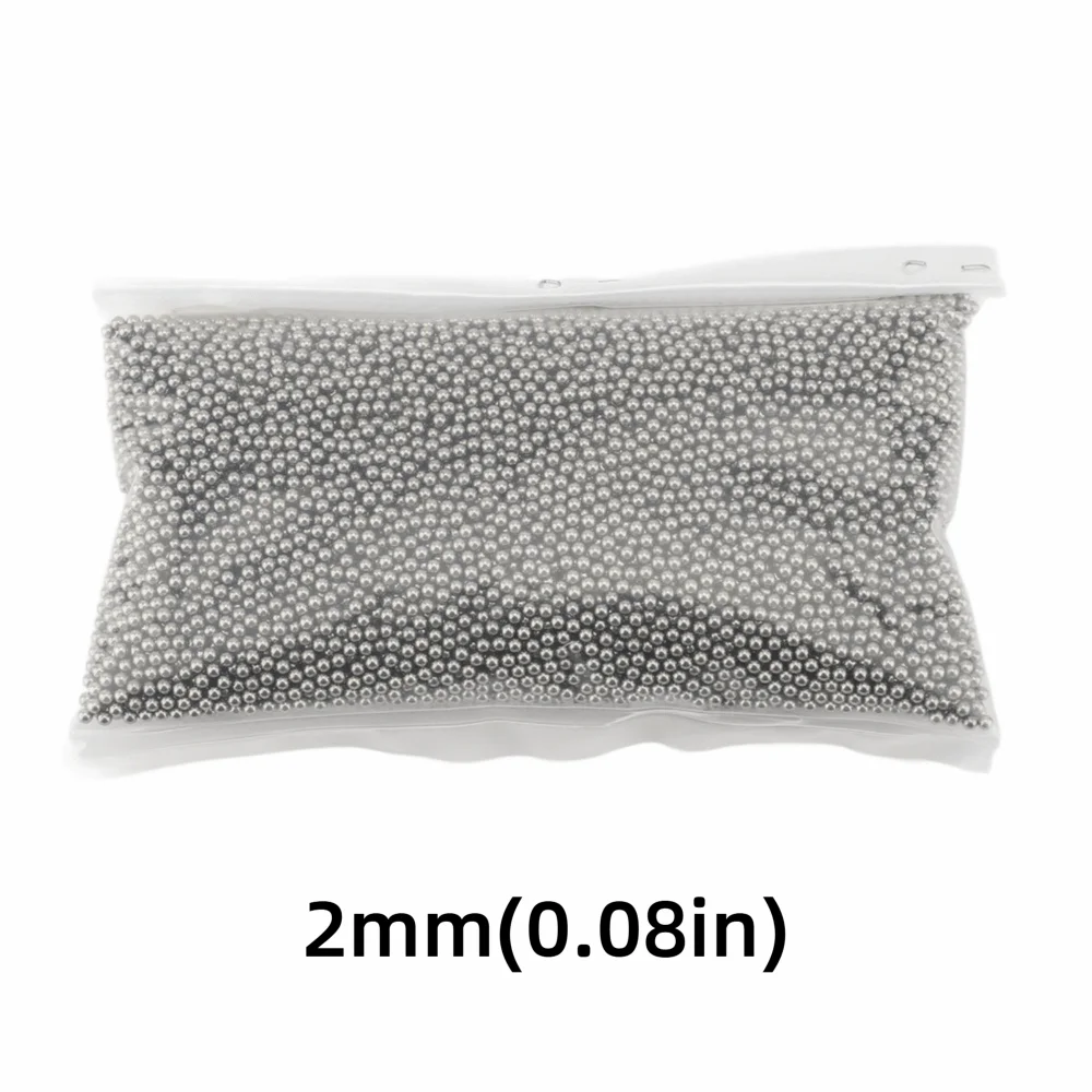 Jewelry Tools Stainless Steel Polishing Beads Round Silver Stainless Steel Beads Polishing Balls Jewelry Making