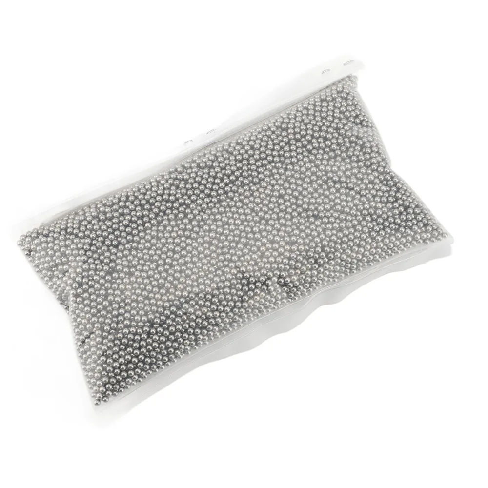Jewelry Tools Stainless Steel Polishing Beads Round Silver Stainless Steel Beads Polishing Balls Jewelry Making