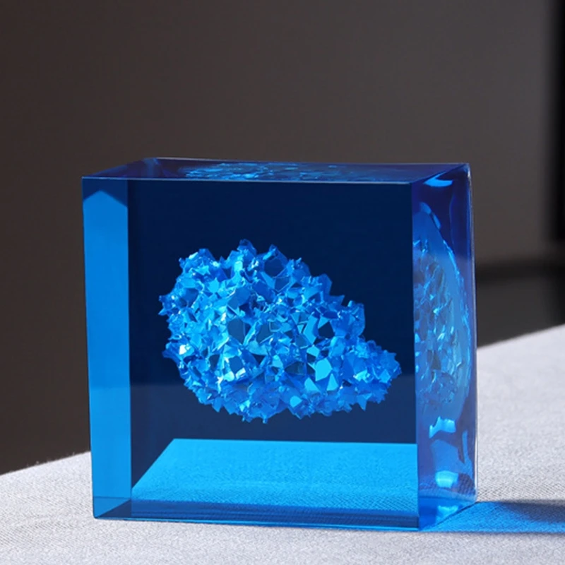 Crystal Cluster Mold for Silicone Resin Mold Filler,Resin Crystal Moulds for DIY Resin Decorative Craft Home Decorations