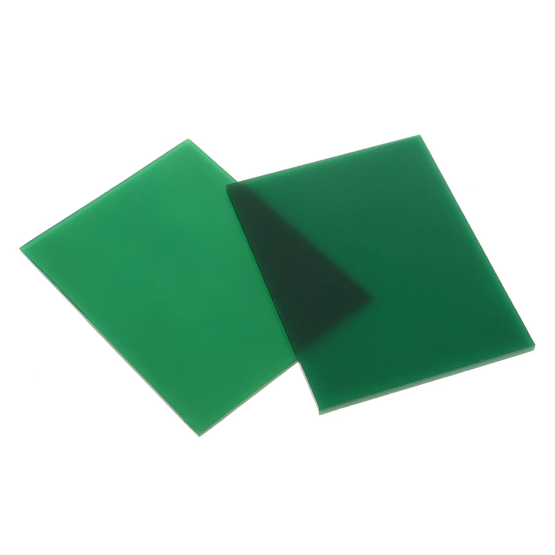 Wax Carving Slice 1mm/2mm/3mm/4mm Green Wax Design Carving Jewelry Model DIY Tools
