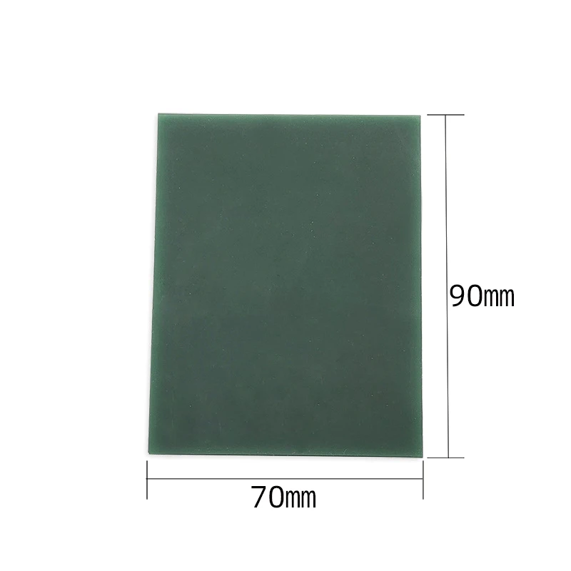 Wax Carving Slice 1mm/2mm/3mm/4mm Green Wax Design Carving Jewelry Model DIY Tools