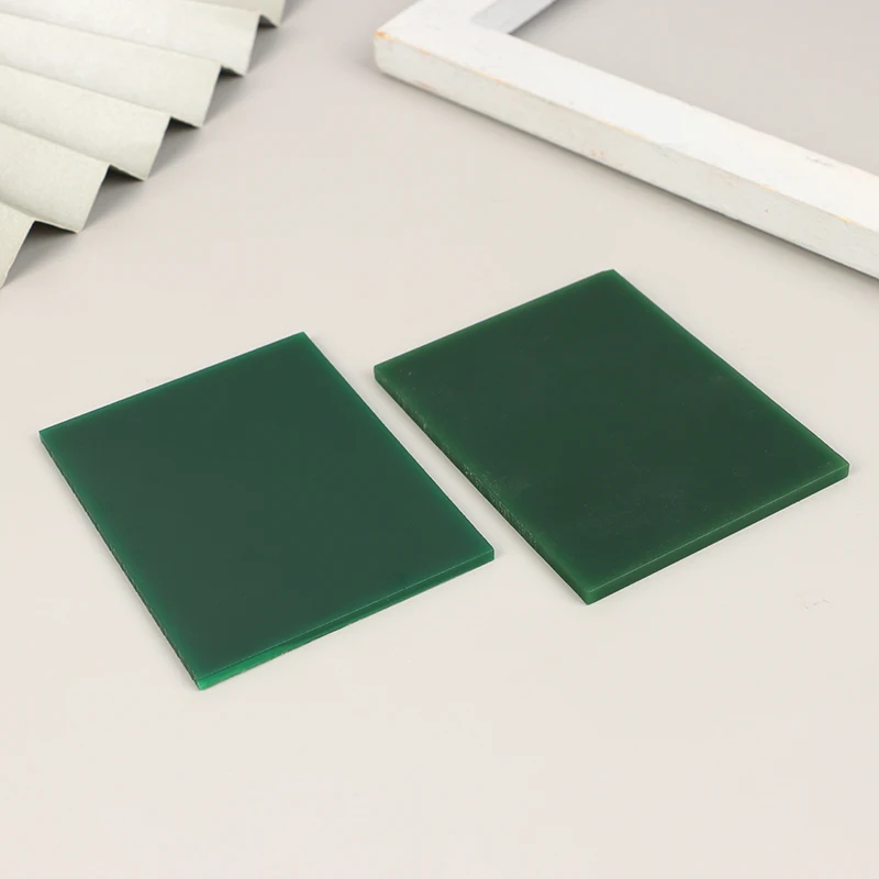 Wax Carving Slice 1mm/2mm/3mm/4mm Green Wax Design Carving Jewelry Model DIY Tools