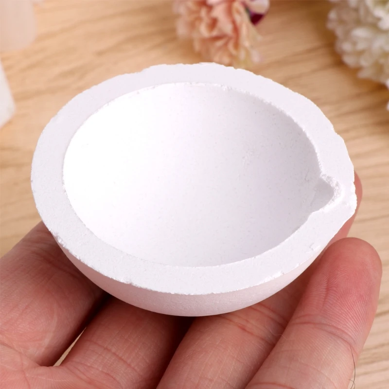 100/250/500/750/1000Grams Quartz Bowl Jewelry Equipment Crucible For Melting Gold Silver Platinum DIY Making Tool