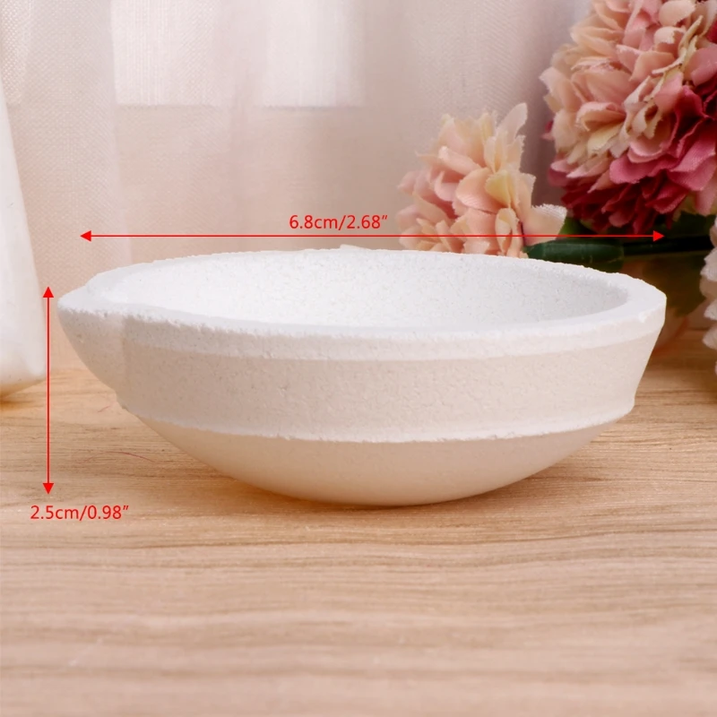 100/250/500/750/1000Grams Quartz Bowl Jewelry Equipment Crucible For Melting Gold Silver Platinum DIY Making Tool
