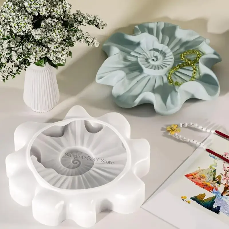 Easy to Use Silicone Mold Creating Decorative Trays Moulds with Unique Suitable for Gifting Hand-Making