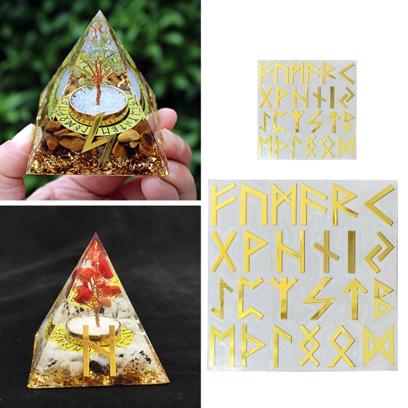 Decorative Stickers Chunky Glitter Luen Letter Stickers Gold Self Adhesive Metal Sticker DIY Scrapbooking Album Home