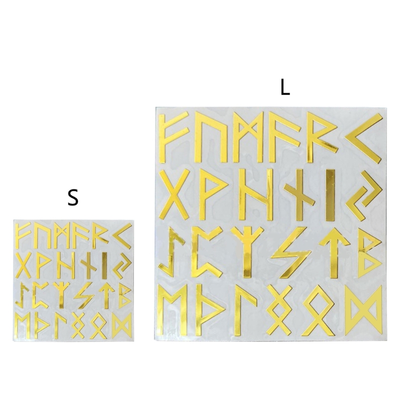 Decorative Stickers Chunky Glitter Luen Letter Stickers Gold Self Adhesive Metal Sticker DIY Scrapbooking Album Home
