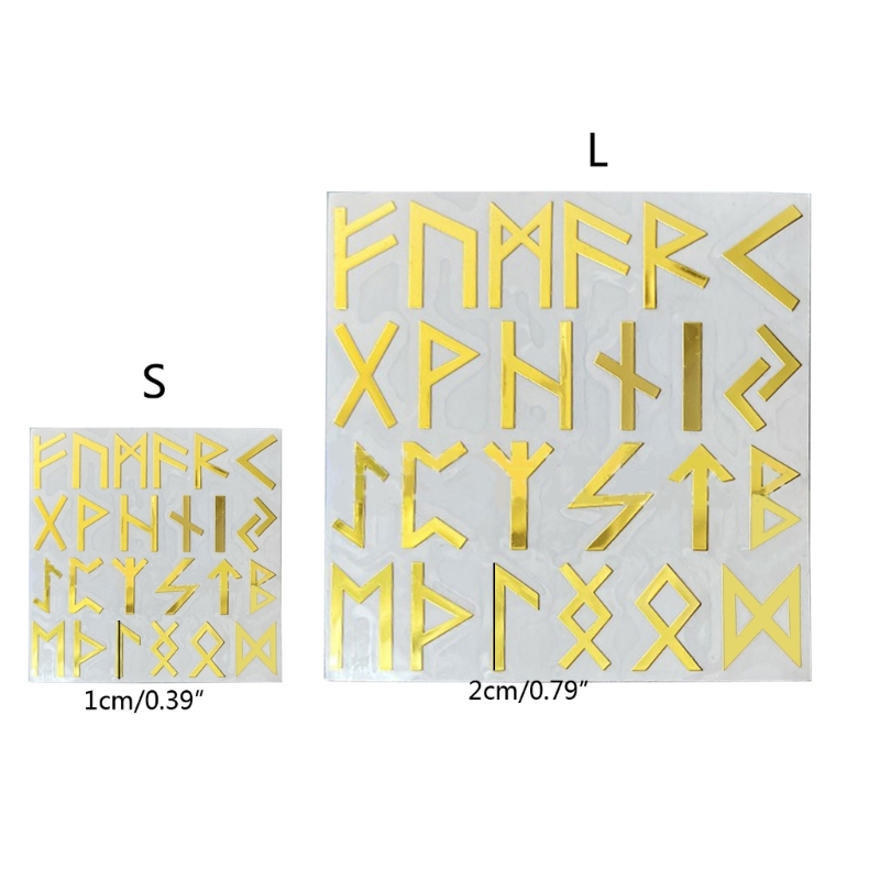 Decorative Stickers Chunky Glitter Luen Letter Stickers Gold Self Adhesive Metal Sticker DIY Scrapbooking Album Home