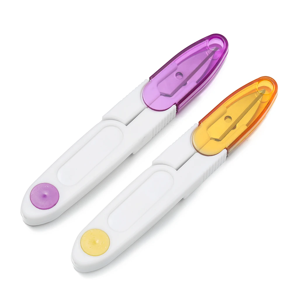 1pc Needlework Safety Stainless Steel Scissors Small Scissors Cutting Beaded Cord for Bracelet Necklace Jewelry Making Tools