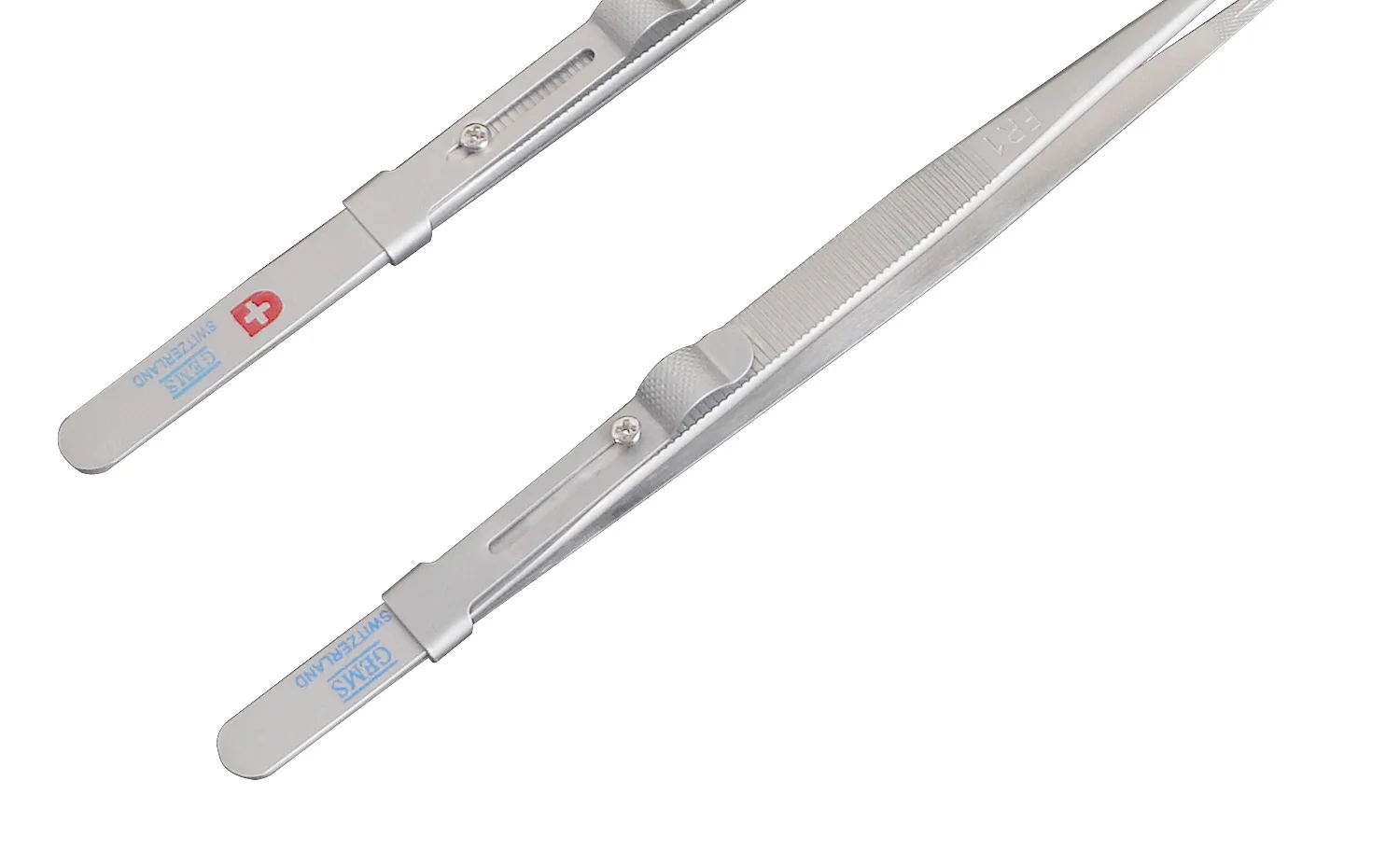 Jewellery Stainless Steel Tweezer Pointed Tweezers Anti-Slip Pointed Fine With Lock Groove Diamond Tweezers Clip Jewelry Making