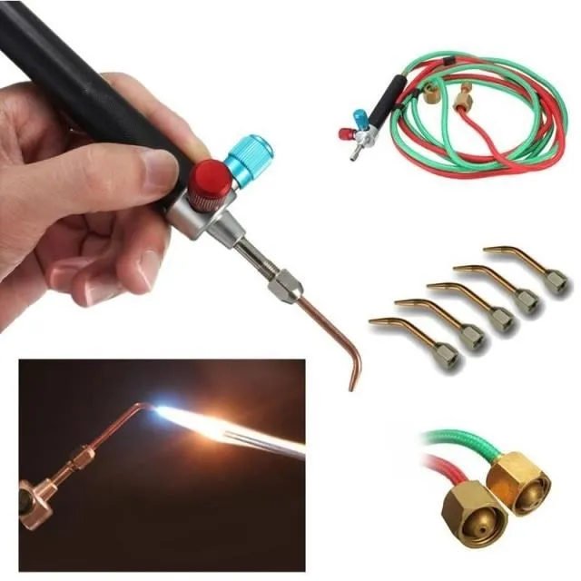 jewelry Gas Little Torch Connector Suit Oxygen Acetylene Welding Soldering Kit connect adapter