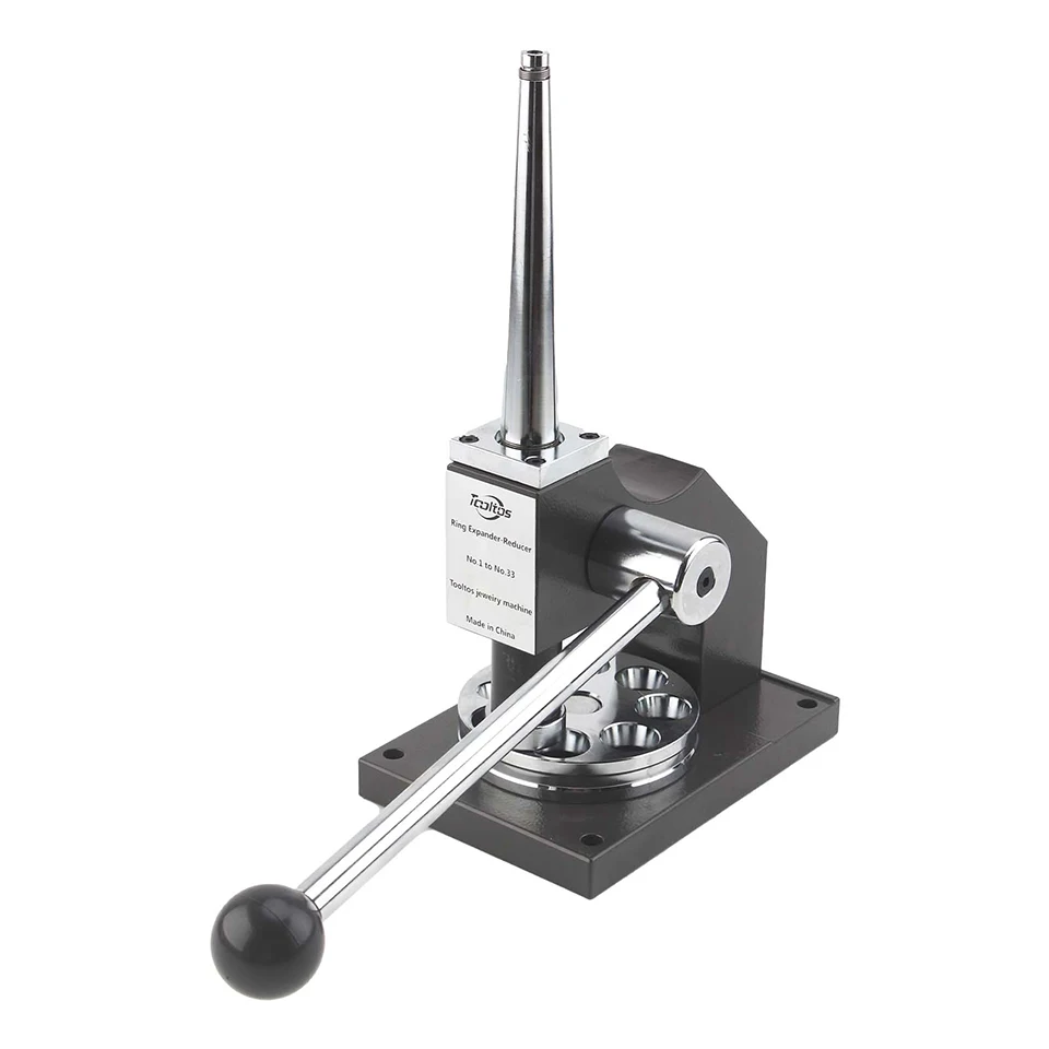Jewelry Ring Enlarger Reducer Tool High Carbon Steel Ring Resizing Machine for Jewelry Making Repair Stretching Tool