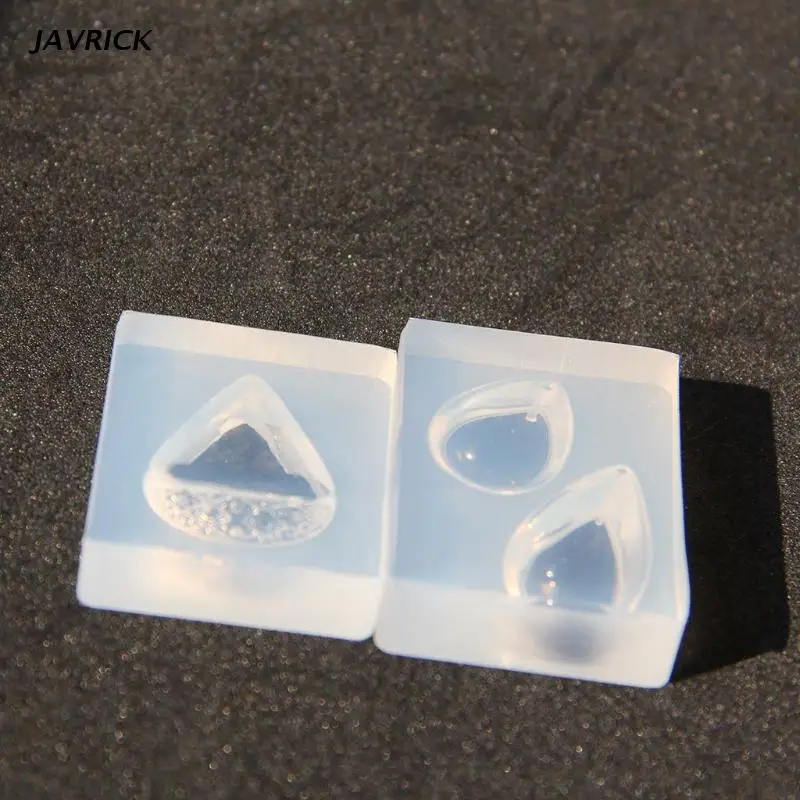 Diy Crystal Epoxy Mold Water Drop Pendant Jewelry Mold Hanging Pendant Decoration Drop Shape Irregular Silicone Mold