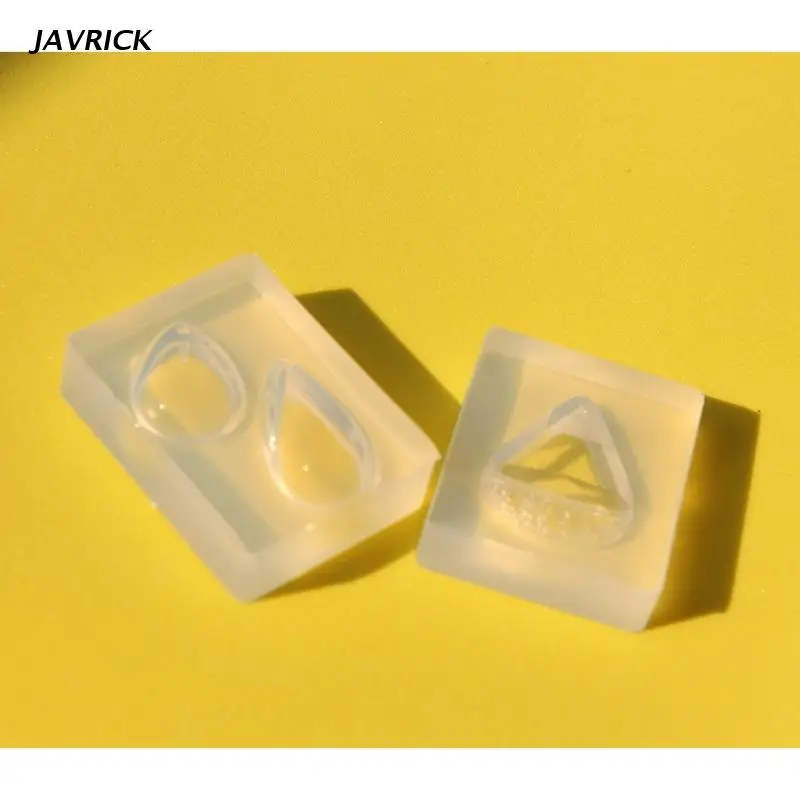 Diy Crystal Epoxy Mold Water Drop Pendant Jewelry Mold Hanging Pendant Decoration Drop Shape Irregular Silicone Mold