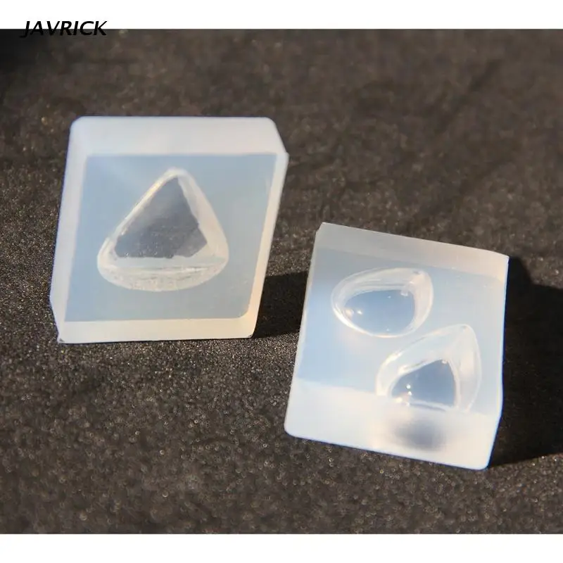 Diy Crystal Epoxy Mold Water Drop Pendant Jewelry Mold Hanging Pendant Decoration Drop Shape Irregular Silicone Mold