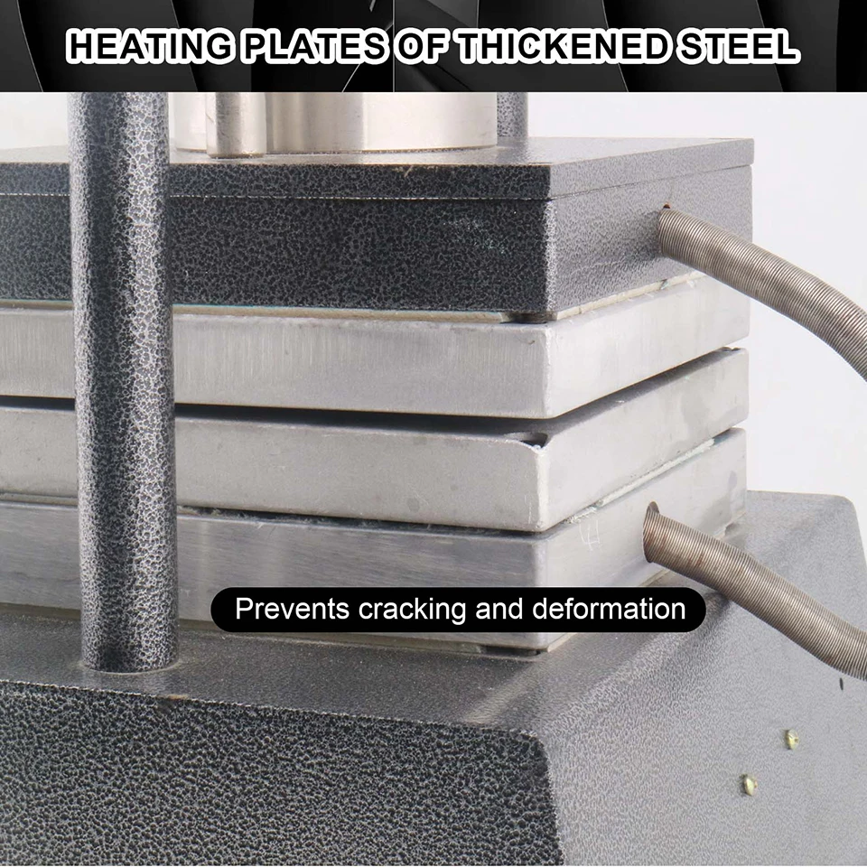 220V Digital Hydraulic Jewelry Vulcanizer Press for Rubber Mold Making Jewelry Casting Tool Equipment