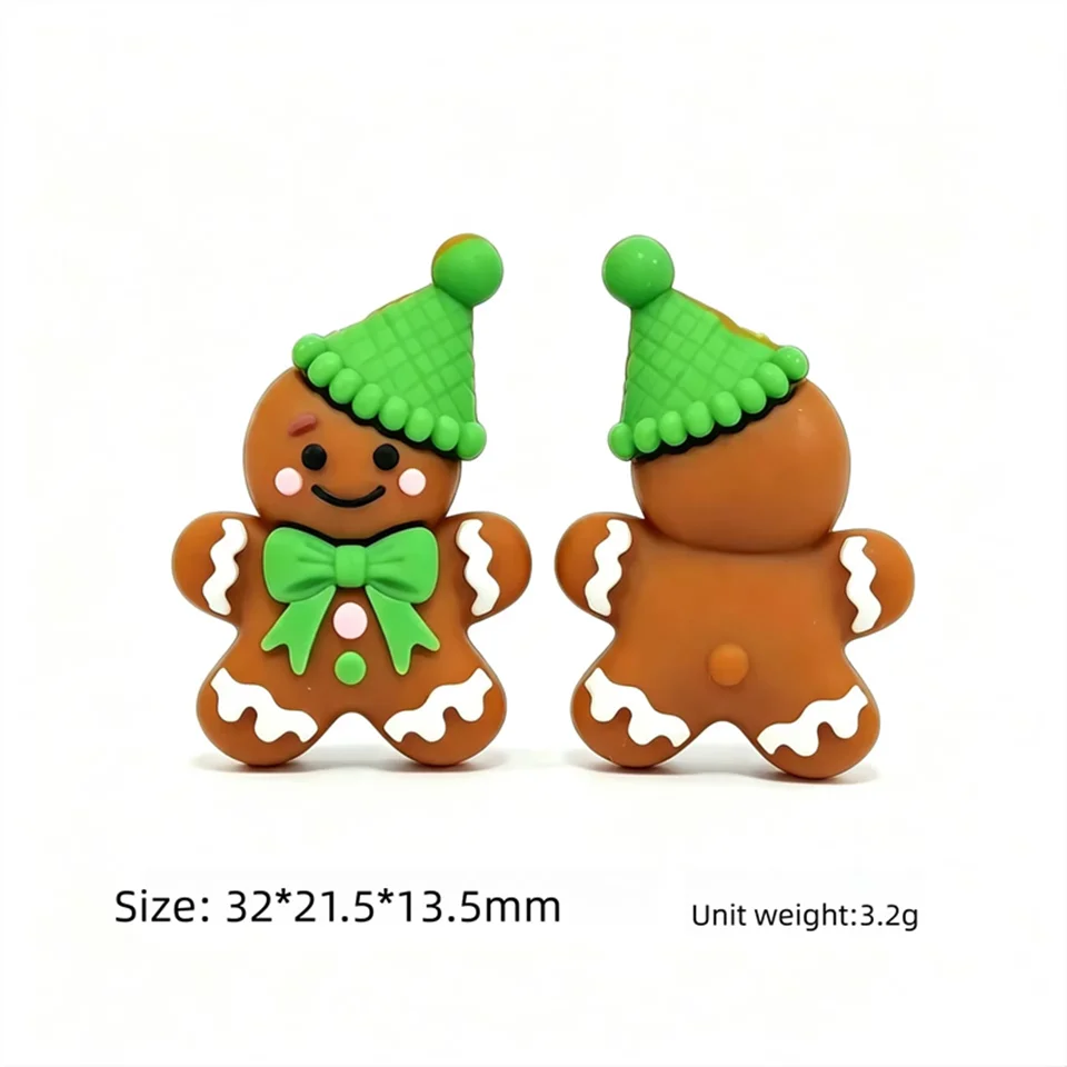 20pcs 3D Silicone Beads Food Grade Cartoon Focal Beads For Jewelry Making DIY Pen KeyChain Accessories Baby Silicone Beads