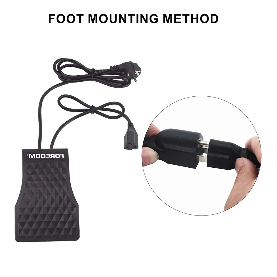 FOREDOM Flexible Shaft Grinder Jewelry Rotary Polishing Tool with Foot Pedal for Metal Grinding Jewelry Making Craft Tool