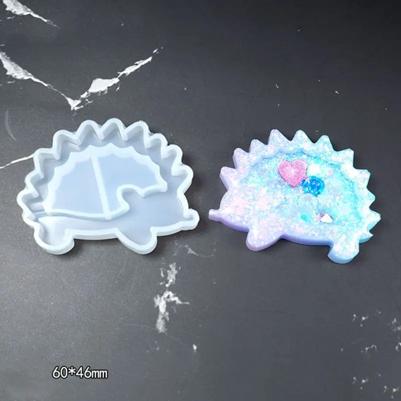 DIY Handmade Crystal Epoxy Silicone Mold UV Jewelry Pendant Resin Molds Making Crafts Tools Quicksand Star Moon Cat Model Mould