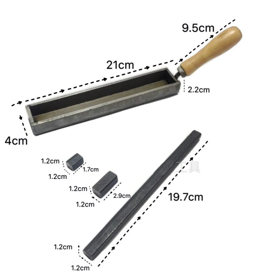 Jewelry Tools Oil Groove Chisel with Wooden Handle Mould Making Liquid Tools for Crafting