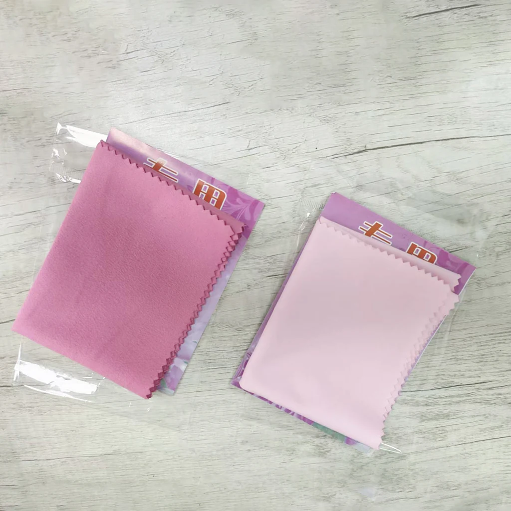 20*30cm 925 Silver Polishing Cloth Silver Color Cleaning Cloths With Individually Package Soft Clean For Jewelry Tool