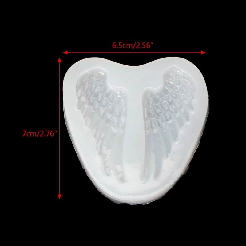 Cute Angel Wings Silicone Pendant Mold Making Jewelry Resin Casting DIY Mould Best for DIY Jewelry Making