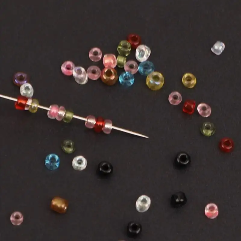 30pcs Metal Beading Needles For Beads Necklace Bracelet Tools Stainless Steel Self Threading Needle Pins For Jewelry Supplies