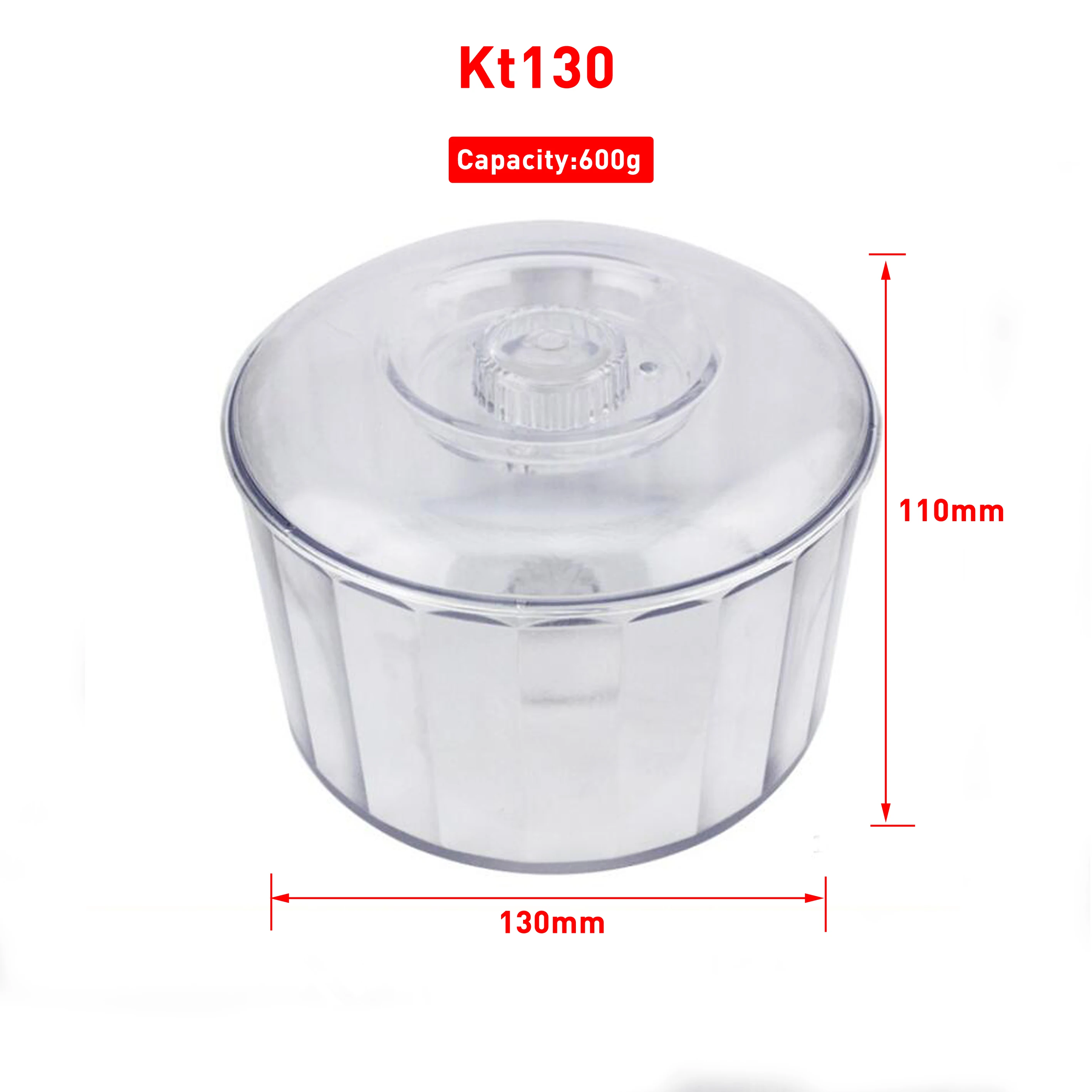Kt100 Magnetic Tumbler Polishing Barrel Organic Glass Jewelry Polisher Accessories