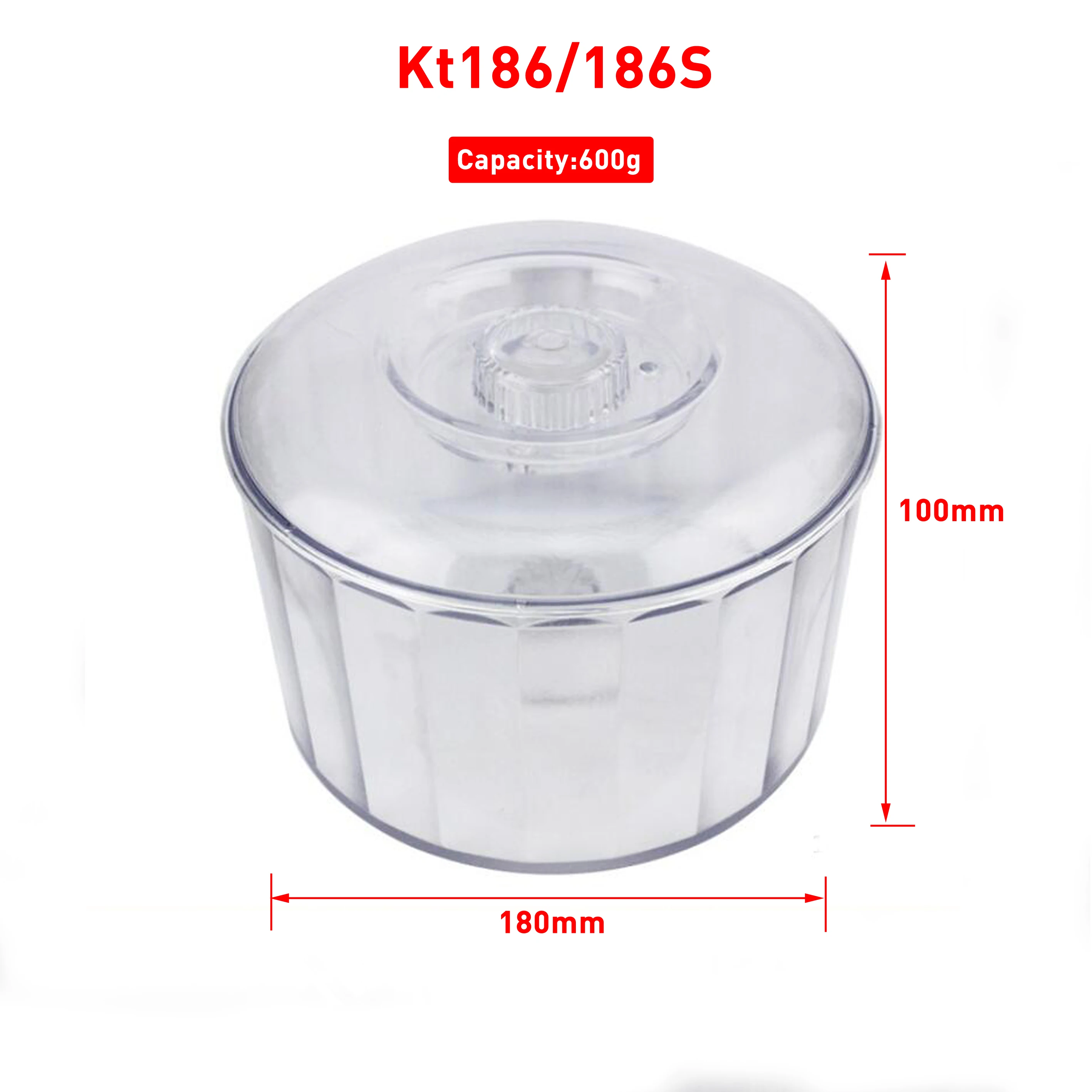 Kt100 Magnetic Tumbler Polishing Barrel Organic Glass Jewelry Polisher Accessories