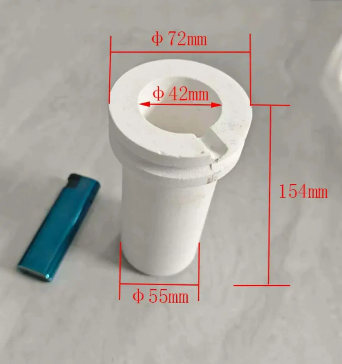 Melting Crucible for Metal Melting Jewelry Casting Melting Pot Refining Tool Furnace for Gold Copper Goldsmith smelt cup