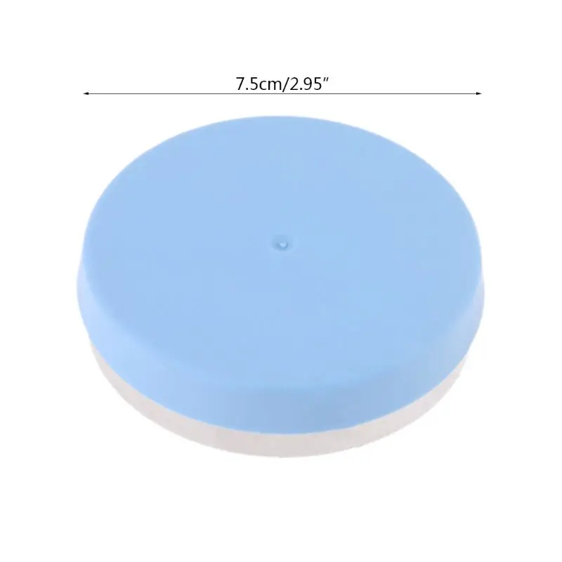 Professional Round Steel Bench Block for Jewelry Stamping Metal Shaping Tool Mirror Polishing Chrome Plating
