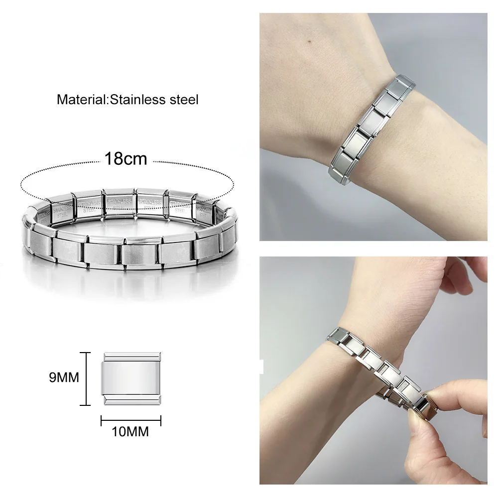 New Colourful Italian Charm Bracelet Tool Opening for Link Charm Stainless Steel Jewelry DIY Making