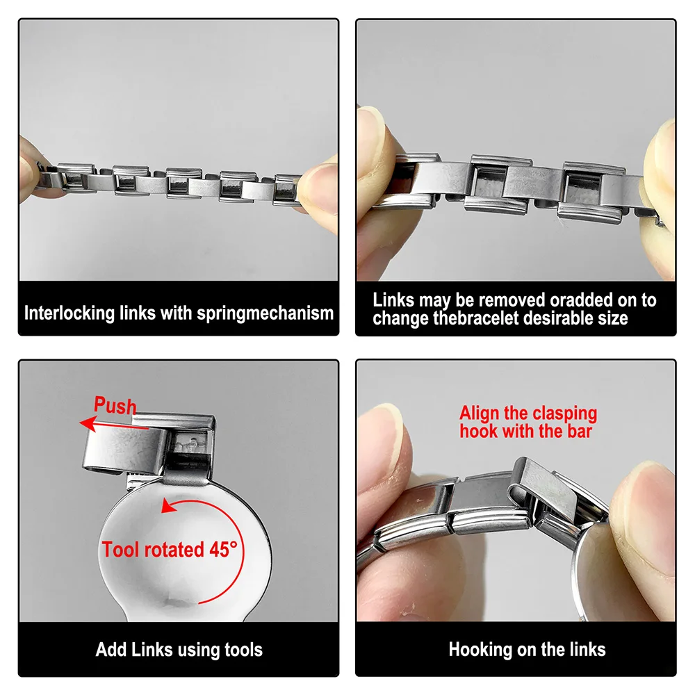 New Colourful Italian Charm Bracelet Tool Opening for Link Charm Stainless Steel Jewelry DIY Making
