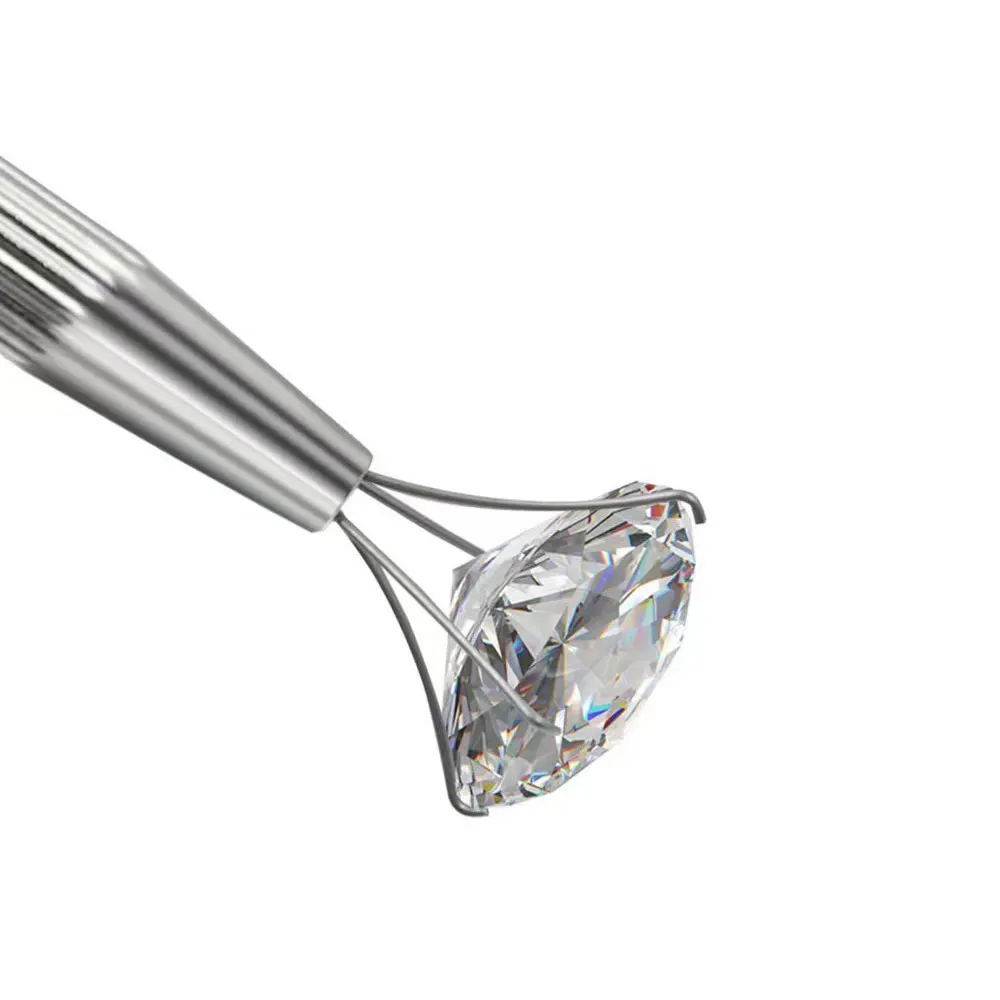 Jewelry Ball Grabber Tool 4-Claw Rhinestone Pickup Tool Handmade Grabber Tool Jewelry Grabber Mini Tweezers Accessories