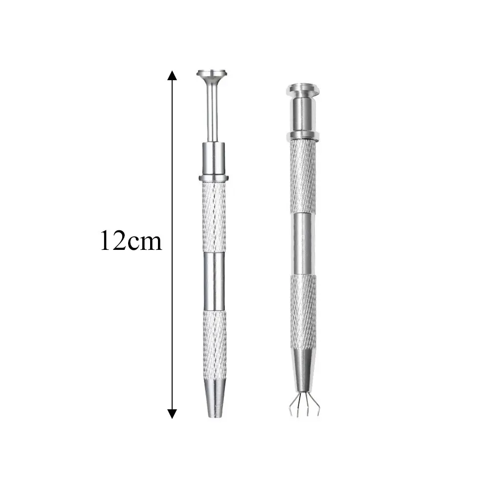 Jewelry Ball Grabber Tool 4-Claw Rhinestone Pickup Tool Handmade Grabber Tool Jewelry Grabber Mini Tweezers Accessories