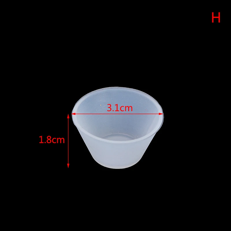 8PCS/PCS Jewelry Make DIY Silicone Resin Measuring Mixing Cup Stirrers DIY Jewelry Resin Glue Tool