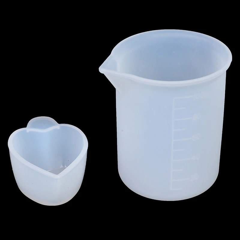 8PCS/PCS Jewelry Make DIY Silicone Resin Measuring Mixing Cup Stirrers DIY Jewelry Resin Glue Tool