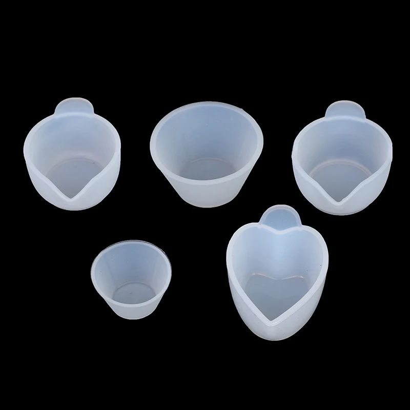 8PCS/PCS Jewelry Make DIY Silicone Resin Measuring Mixing Cup Stirrers DIY Jewelry Resin Glue Tool