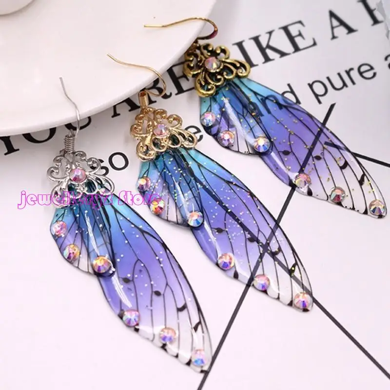 C9GF Earrings Pendant Mold Resin Epoxy Silicone Mold Jewelry Casting DIY Crafts